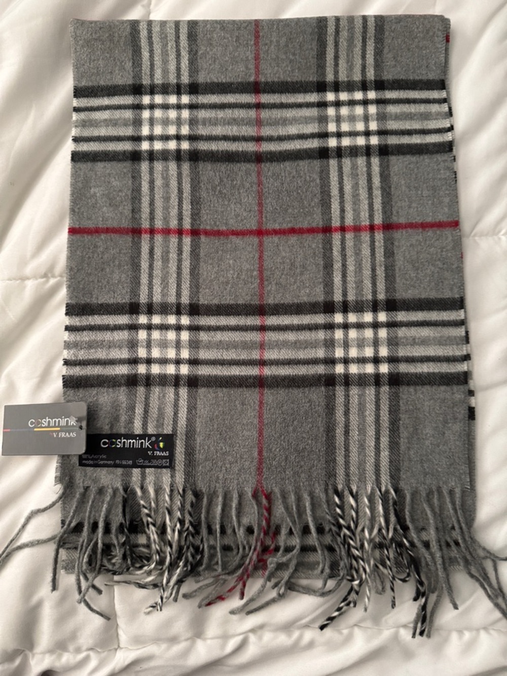 V. Fraas Cashmink Muffler Scarf